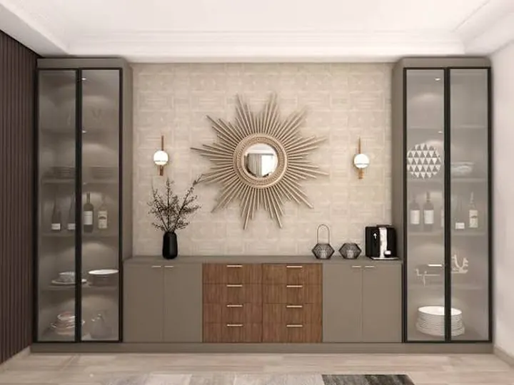 Entry Storage Wall by Mum Grhum Interiors