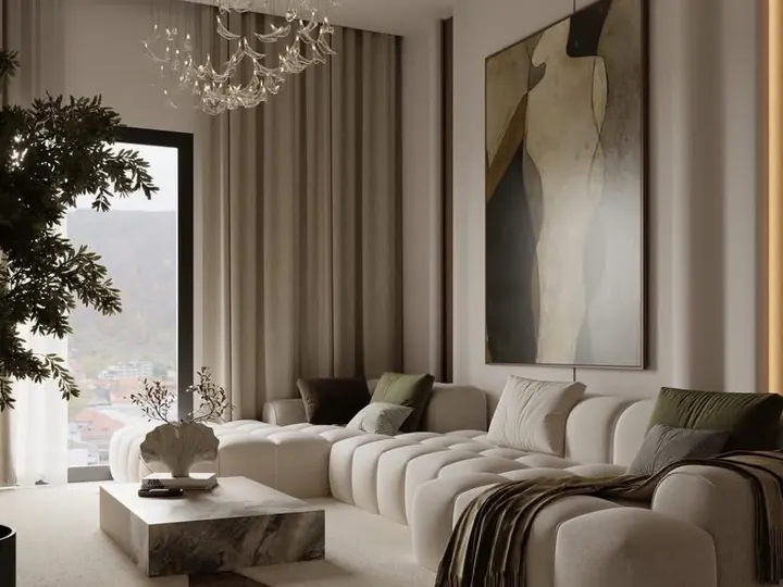 Soft Luxury Suite by Mum Grhum Interiors