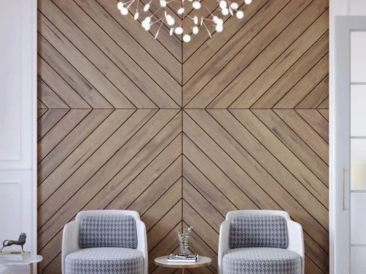 Statement Wall by Mum Grhum Interiors